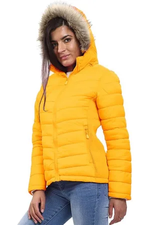 Enzo Kruze | Damen Pufferjacke mit Kapuze