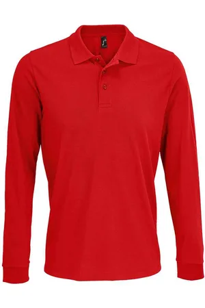 Sols Unisex Adult Prime Pique Langarm-Poloshirt