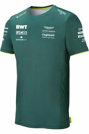 ASTON MARTIN Cognizant F1 Offizielles Herrengrün T-Shirt