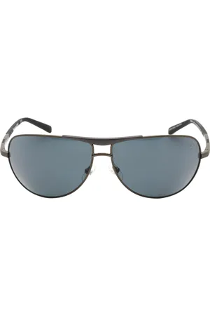Timberland TB9259 08D Glanzende Gunmetal-Sonnenbrille