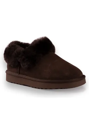 Aus Wooli Australia Unisex Schafsfell Wolle Coogee Traditionelle Hausschuhe