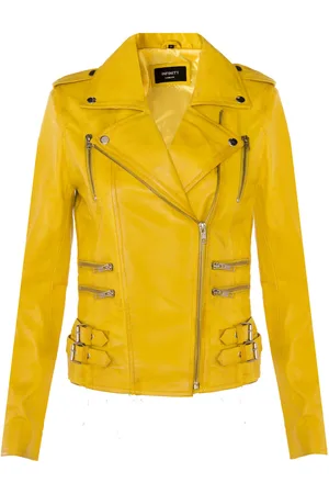 Infinity Damen Leder Brando Bikerjacke-Loddon