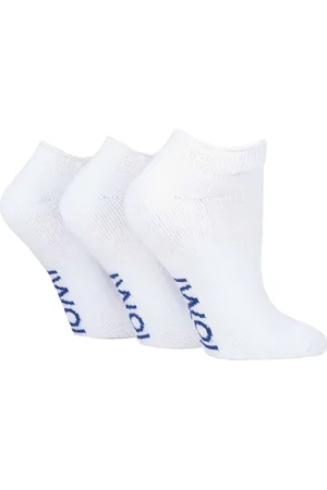 IOMI 3 Paar gepolsterte Trainer Diabetiker Socken für geschwollene Füße und Knöchel