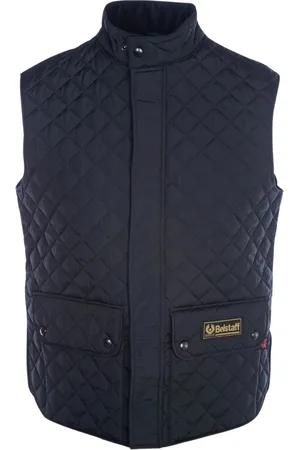 Belstaff Dark Navy Weste Gilet Jacke