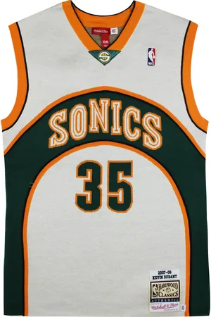 Mitchell & Ness X Clot M & N Seattle Supersonics Strick Kevin Durant Jersey