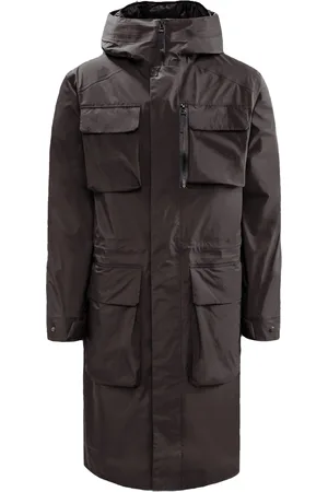 Jack Wolfskin Tech Lab Hudson Uards Mens Brown Parka Jacke