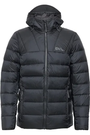 Jack Wolfskin Nebelhorn Down Hooded Jacket von in der farbe und in größe L.