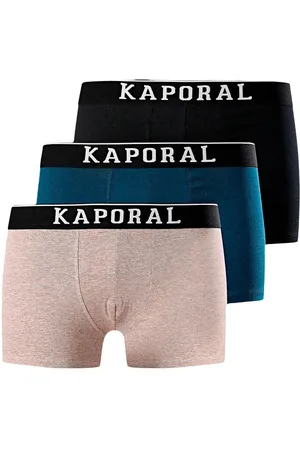 Kaporal 5 Boxer Homme Pack x3 Logo vorne