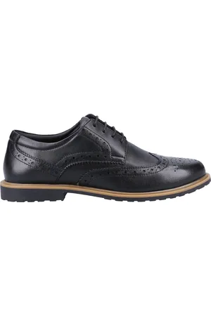Hush Puppies Mädchen Halbschuhe "Verity", Leder (Schwarz/Hellbraun)