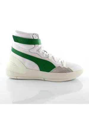 PUMA Sky Modern Hi White Schnürung Herren -Trainer Basketballschuhe 194042 02