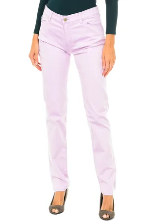 Emporio Armani Lange Hose aus Stretchgewebe 3Y5J18-5NXXZ Frau