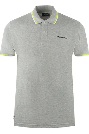 Aquascutum Twin Tipped Kragen Marke Logo Polo-Shirt