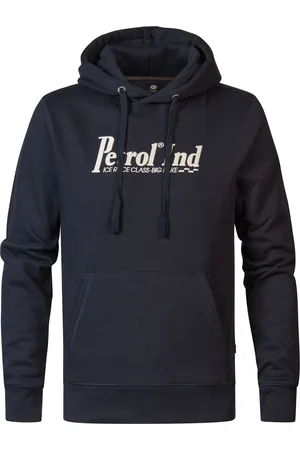 Petrol Industries Hoodie mit Aufdruck Yukon-Kuskokwim Herren - Blau