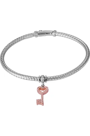 ORPHELIA Damen-Armband aus 925er Sterlingsilber – Silber/Rosé ZA-7399