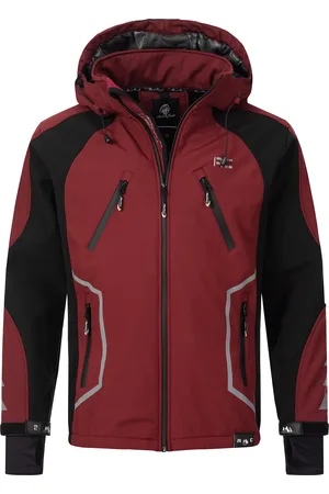 rock creek Jacke Weinrot