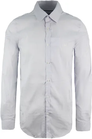 Lacoste Slim Fit Herren Blue/Weiße Hemd