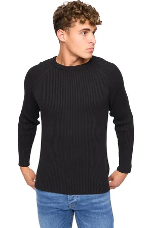 Crosshatch "Kramtax" Pullover für Herren Raglanärmel