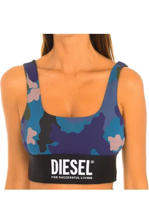 Diesel Kabelloser Sport-BH aus Baumwolle für Frauen A03061-0AEAS