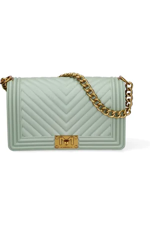 MARC ELLIS Handtasche Frauen LIGHT GREEN AND LIGHT YELLOW