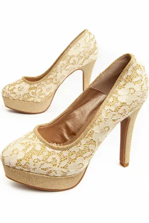 Montevita Schuh Mit Absatz Unne69 In Golden