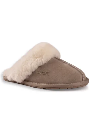 Aus Wooli Australia Unisex Schafsfell Wolle Shelley Hausschuhe