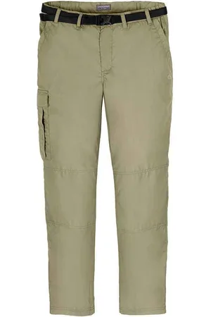 Craghoppers Mens Expert Kiwi Tailored Trousers (Pebble Brown)