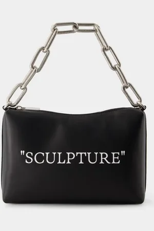 OFF-WHITE Block Quote Tasche - Off White - Leder - /Silber