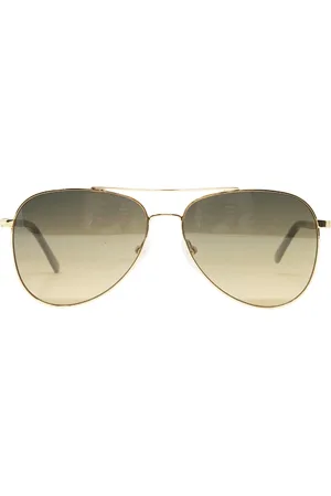 Calvin Klein Sonnenbrille mit Verlaufsglas und glnzendem