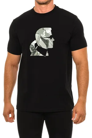 Karl Lagerfeld Kurzarm-T-Shirt 755404 Mann