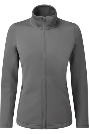 Premier Womens/Ladies Dyed Sweat Jacket (Dunkelgrau)