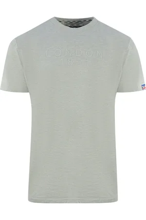 Aquascutum London 1851 Tape Logo T-Shirt