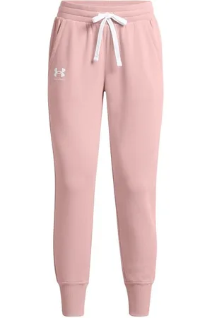 Under Armour Under Armor Rivale Damen Hell Pink Track Hosen