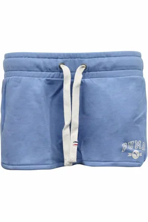 PUMA Style Athletic Ultramarine Damen Slim Fit Gym Shorts