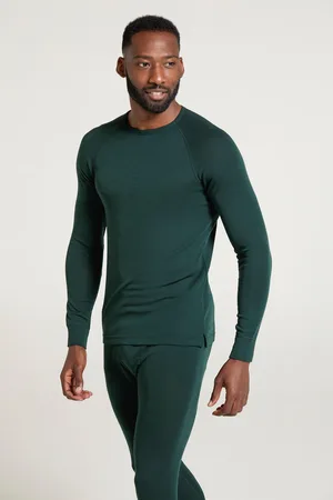 Mountain Warehouse Thermo-Top für Herren (Dunkelgrün)