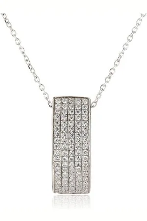 ORPHELIA Damen-Kette aus 925er Sterlingsilber mit Anhänger – ZH-4437