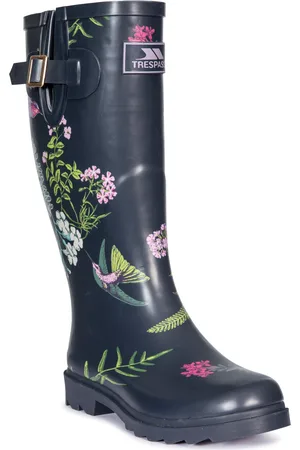Trespass Womens/Ladies Elena Wellington Stiefel (Humming Bird Print)