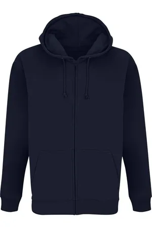 Sols "Carter" Hoodie mit durchgehendem Reißverschluss für Herren/Damen Unisex (Dunkelblau)