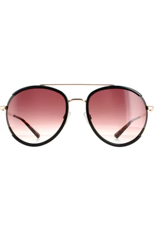 Ted Baker Aviator Damen Gold Braun Gradient TB1638 Gaia