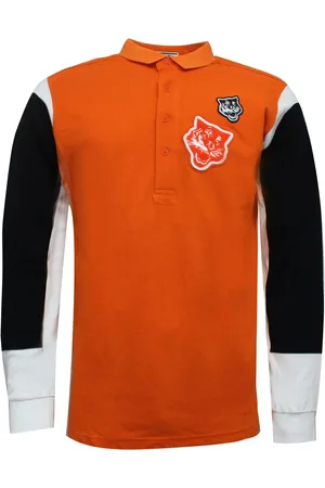 Asics Onitsuka Tiger Herren Orange Poloshirt