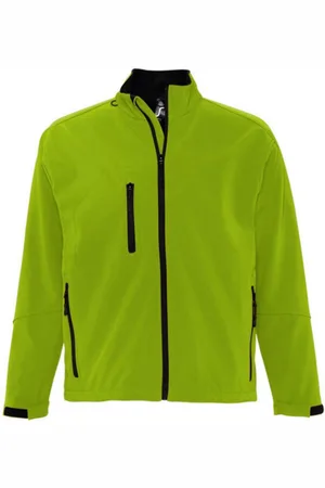 Sols RELAX Softshelljacke - Herren (Hellgrün)