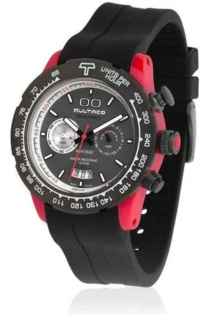 Bultaco Herrenuhr Quartz Rote