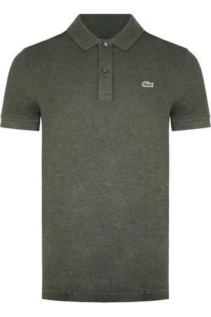 Lacoste Slim Fit Mens Dunkelgrüne Poloshirt