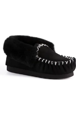 Aus Wooli "Waterloo" Australien Hand Stitched Womens Schaffell Mokassin