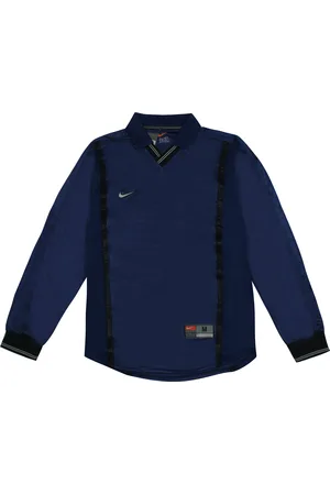 Nike Mens Football Trikot Satin Sport Top Navy 160740 410