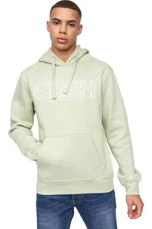 Crosshatch "Kendrick" Kapuzenpullover für Herren (Salbei)