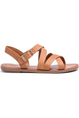 TOMS Sizilien braune Frauen Sandalen