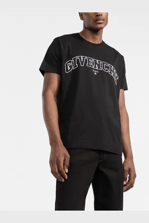 Givenchy T-Shirt mit aufgesticktem -College-Logo in