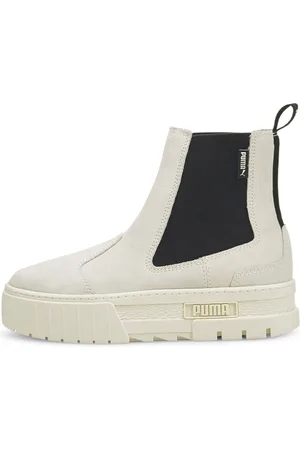 PUMA Mayze Chelsea Beige Womens Stiefel