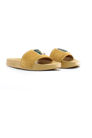 PUMA Rihanna Fenty Fu Brown Wildleder Leder Damen aus Sandalen 367087 02