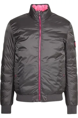 Belstaff Flash Circuit Granite Grey Wendbare Daunenjacke